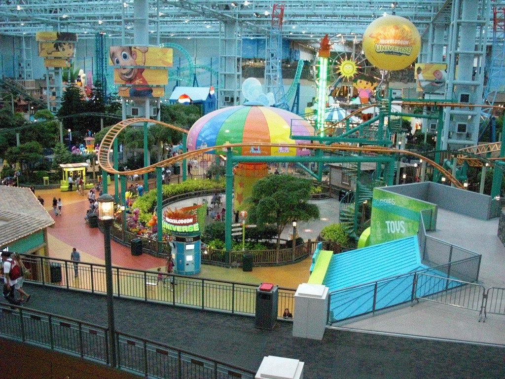 The Mall of America theme park